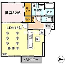 アネックスM 102 ｜ 福岡県うきは市浮羽町東隈上311-5（賃貸アパート1LDK・1階・48.53㎡） その2