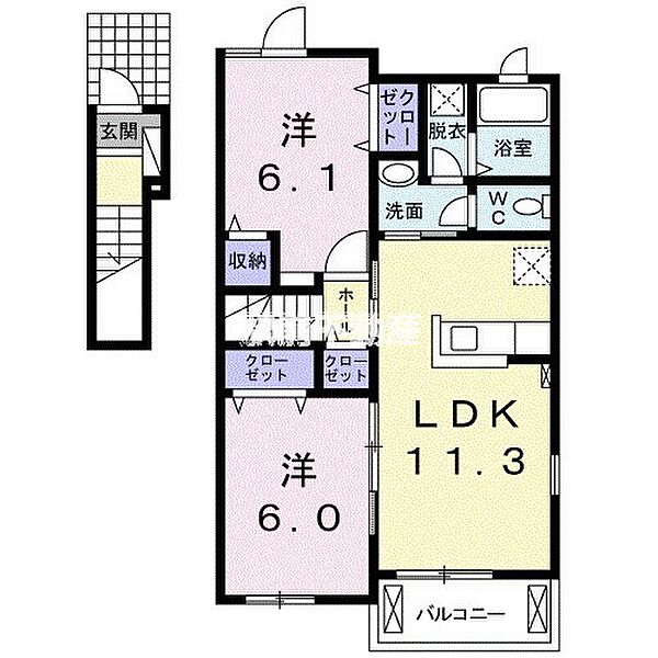 画像2:間取り図