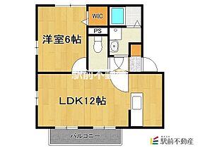 グランド・コートA棟 202 ｜ 福岡県朝倉市来春288（賃貸アパート1LDK・2階・42.33㎡） その2