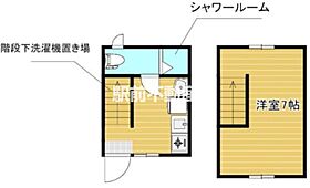 ネスタ甘木駅前 104 ｜ 福岡県朝倉市甘木1167-18（賃貸アパート1DK・1階・22.35㎡） その2