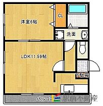 コンフォール・メゾン壱番館 302 ｜ 福岡県久留米市東櫛原町678-1（賃貸マンション1LDK・3階・35.00㎡） その2