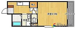 間取図画像 1K