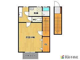 グリーンウッドII 202 ｜ 佐賀県鳥栖市儀徳町2527（賃貸アパート1K・2階・38.92㎡） その2