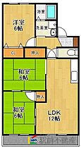 福岡県久留米市津福本町2119-1（賃貸アパート3LDK・1階・65.00㎡） その2