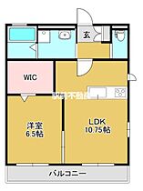 メゾン・ド・クレール 102 ｜ 福岡県久留米市御井町2384-1（賃貸アパート1LDK・1階・40.33㎡） その2