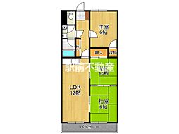 若林ビル 3LDKの間取図画像
