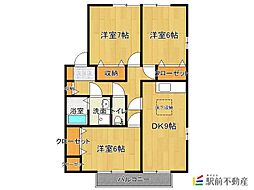 間取図画像 3LDK