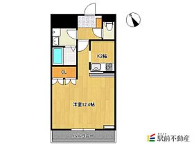 グランディール 101 ｜ 福岡県柳川市筑紫町305-2（賃貸アパート1K・1階・36.00㎡） その2