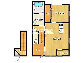 フォルクレア 4 ｜ 福岡県みやま市瀬高町上庄588-1（賃貸アパート1LDK・2階・43.88㎡） その2