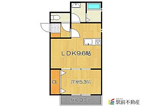 Clartvilla博多南 303 ｜ 福岡県春日市上白水10丁目129（賃貸アパート1LDK・3階・34.04㎡） その2