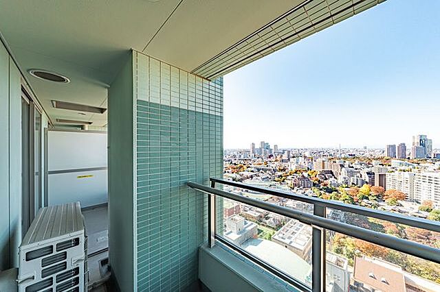 バルコニー シティタワー高輪 28階/-