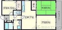 プチエール小野原 3DKの間取図画像