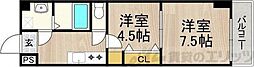 センターポイント吉志部 2Kの間取図画像