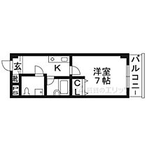 Ｆ・Ｈグリーンロイヤル高槻 411 ｜ 大阪府高槻市高槻町8-5（賃貸マンション1K・4階・21.67㎡） その2