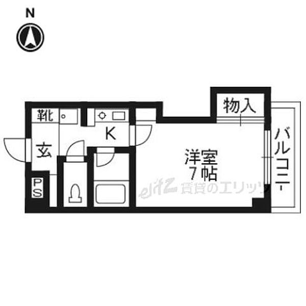 ラ・ビスタ暁 109｜大阪府高槻市富田町３丁目(賃貸マンション1K・1階・25.00㎡)の写真 その2