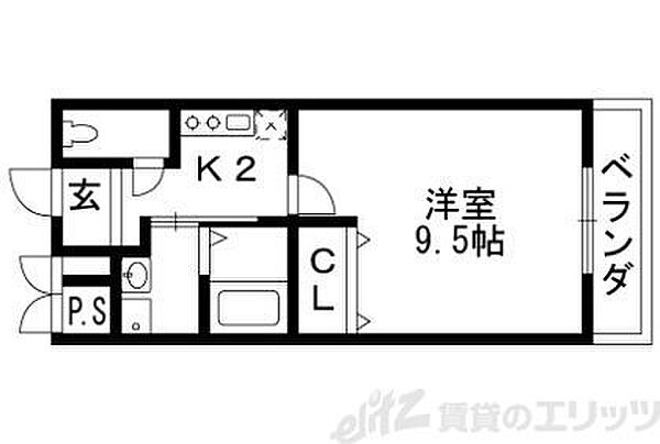 プライムコート南松原 206｜大阪府高槻市南松原町(賃貸マンション1K・2階・29.92㎡)の写真 その2