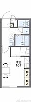 レオパレスニュー藤 106 ｜ 大阪府高槻市安満西の町30-3（賃貸アパート1K・1階・23.18㎡） その2