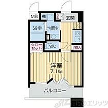 アーバンウェル茨木 1105 ｜ 大阪府茨木市双葉町3（賃貸マンション1K・11階・25.20㎡） その2