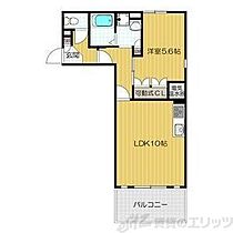 クラシックキューブ 101 ｜ 大阪府茨木市鮎川４丁目23-10（賃貸アパート1LDK・1階・41.72㎡） その2