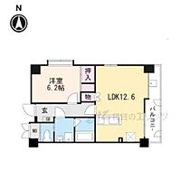 コンフォルト 206 ｜ 大阪府茨木市春日４丁目3（賃貸マンション1LDK・2階・42.80㎡） その2