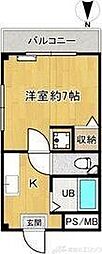 間取図画像 1K