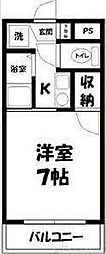 間取図画像 1K