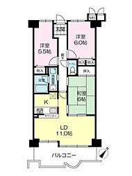 間取図画像 3LDK
