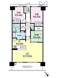 リアラス東加古川 3SLDKの間取図画像