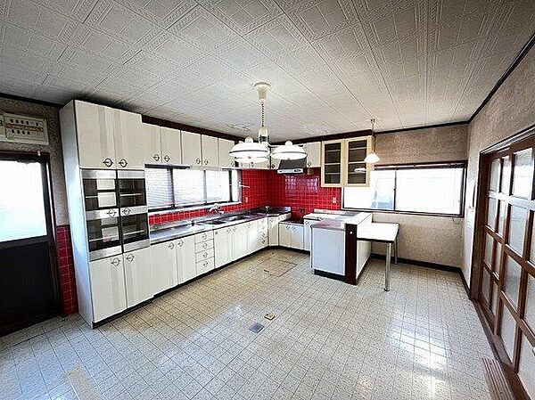 Beautiful mountainous landscape with colorful sky