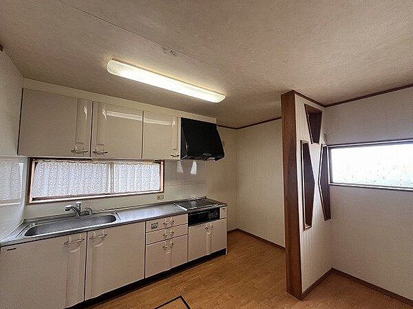 Beautiful mountainous landscape with colorful sky