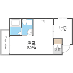間取図画像 ワンルーム