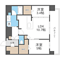 エンクレスト博多PARKSIDE14階16.1万円