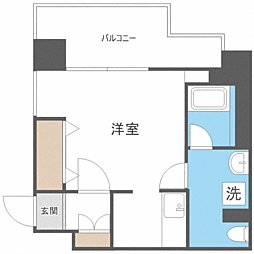 間取図画像 ワンルーム