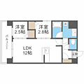 MODERNPALAZZO六本松Station6階13.7万円