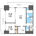 RJRプレシア吉塚駅前9階14.6万円