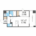 アルティザ大濠公園3階8.3万円