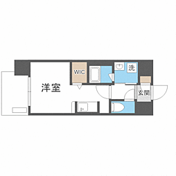 LANDICK346 ワンルームの間取図画像