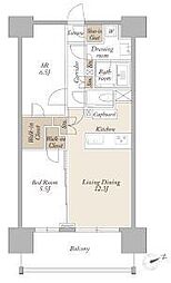 間取図画像 1SLDK