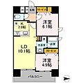 D-room早稲田13階26.6万円