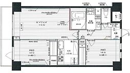 レジディア目白 2LDKの間取図画像