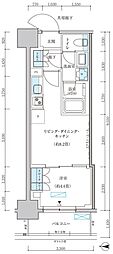 パークアクシス池袋イースト 1LDKの間取図画像