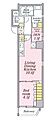CRESTCOURT新宿山吹町4階20.3万円