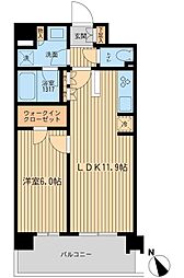 BLESS上池袋 1LDKの間取図画像