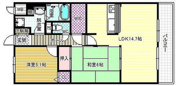 リヴィエール寺内町_間取り_0