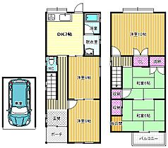 野々上3丁目貸家  ｜ 大阪府羽曳野市野々上3丁目（賃貸一戸建5DK・1階・100.00㎡） その2