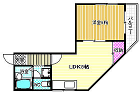 ハイツ・ハピネス  ｜ 大阪府柏原市円明町（賃貸マンション1DK・4階・36.50㎡） その2