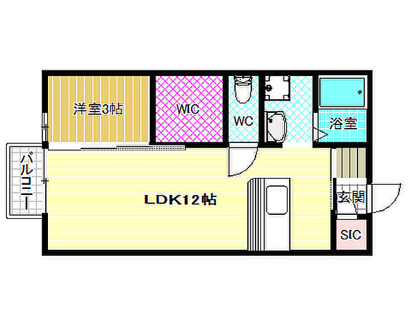 シャルム加太 ｜大阪府富田林市加太2丁目(賃貸アパート1LDK・1階・37.53㎡)の写真 その2