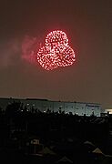 夢の国の花火を臨むことが出来ます♪