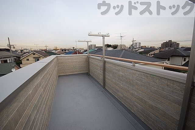 バルコニー 中野区白鷺2丁目