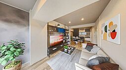 JR南武線 西国立駅 徒歩3分の賃貸マンション 2階1LDKのリビング/ダイニング